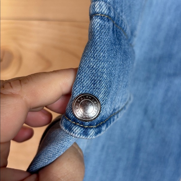 Lauren by Ralph Lauren cargo style blue jeans size 10‎ - Picture 5 of 10